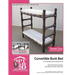 Convertible Bunk Bed: Intermediate-Level PVC Project for 18-inch Dolls