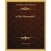Is This Theosophy?
