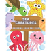 Sea Creatures Coloring Book For Kids: Ocean Animals And Underwater Life (Fish, Jellyfish, Octopus, Turtle), Simple Picture For Todllers, Aged 3+