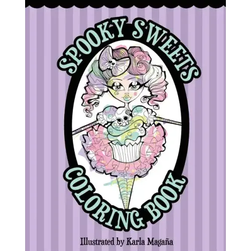 Spooky Sweets Coloring Book