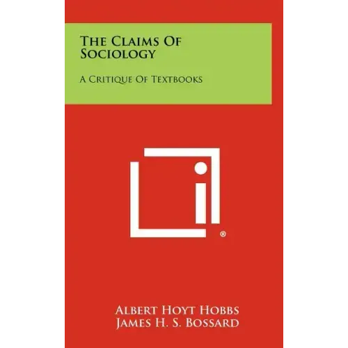 The Claims of Sociology: A Critique of Textbooks