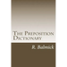The Preposition Dictionary