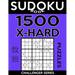 Sudoku Book 1,500 Extra Hard Puzzles: Sudoku Puzzle Book With Only One Level of Difficulty