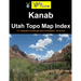 Kanab Utah Topo Map Index: 7.5' Topographic Quadrangle Atlas and Gazetteer - Small Print