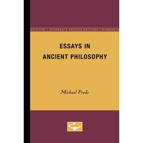 Essays in Ancient Philosophy