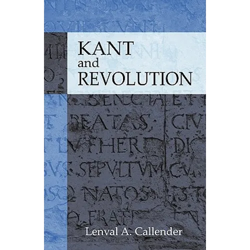 Kant and Revolution