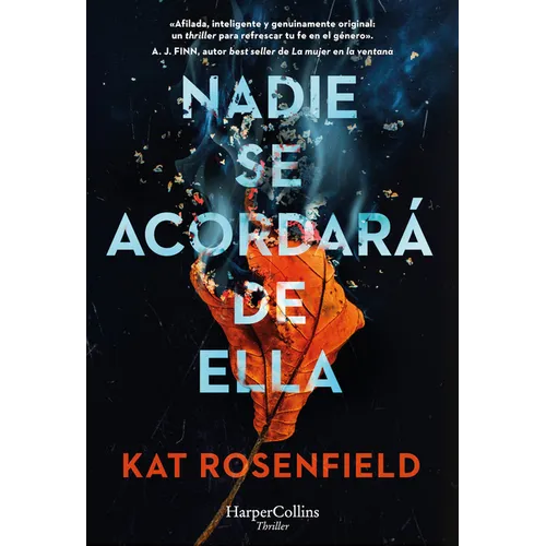 Nadie se acordará de ella
