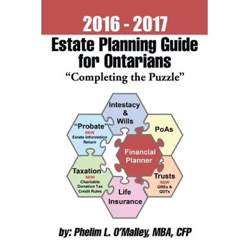 2016 - 2017 Estate Planning Guide for Ontarians - "Completing the Puzzle"