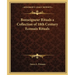 Bonseigneur Rituals a Collection of 18th Century Ecossais Rituals