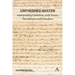 Unfinished Austen: Interpreting Catharine, Lady Susan, the Watsons and Sanditon