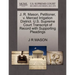 J. R. Mason, Petitioner, V. Merced Irrigation District. U.S. Supreme Court Transcript of Record with Supporting Pleadings