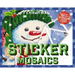 Sticker Mosaics: Christmas: Puzzle Together 12 Unique Holiday Designs