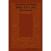 The Holy Orthodox Bible, Vol. I, The Pentateuch