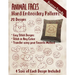 Animal Faces Hand Embroidery Patterns