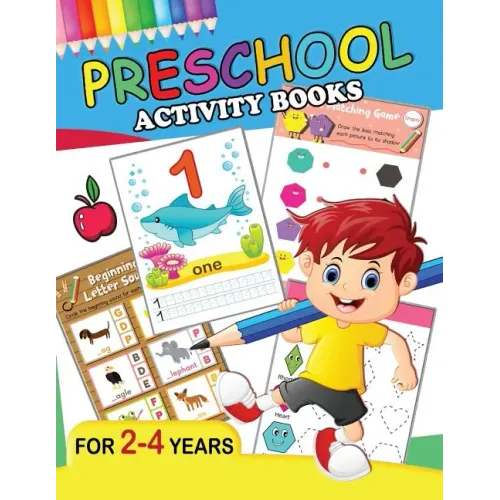 Preschool Activity Books: Fun Big Workbook for Toddler age 2-4