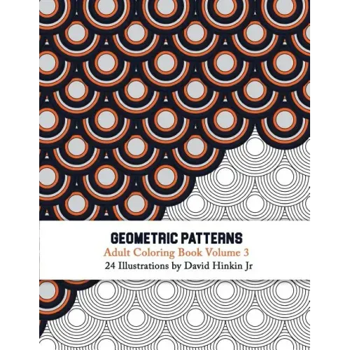 Geometric Patterns - Adult Coloring Book Vol. 3
