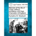 Memoirs of the Life of Judge Jeffreys, Sometime Lord High Chancellor of England.