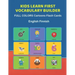 Kids Learn First Vocabulary Builder FULL COLORS Cartoons Flash Cards English Finnish: Easy Babies Basic frequency sight words dictionary COLORFUL pict