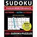 Sudoku Puzzles book for adults 500+ puzzles with full Solutions - Extreme, Ultra Extreme: 2 levels - EXTREME, ULTRA EXTREME Sudoku puzzles book