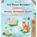 First Picture Dictionary - Animals (English French Bilingual Children's Book)