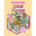 Mini Shops Sweet & Cozy Sticker Book: 10 Scenes to Decorate with 300 Stickers! Create Miniature Worlds in 3d!