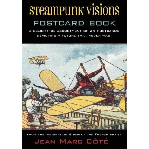 Steampunk Visions: A Delightful Assortment of 24 Postcards Depicting a Future That Never Was