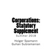 Corporations: Statutory Supplement