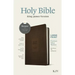 KJV Large Print Premium Value Thinline Bible, Filament Enabled (Leatherlike, Dark Brown Tile, Red Letter)