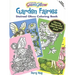 Garden Fairies Gemglow Stained Glass Coloring Book