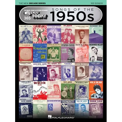 Songs of the 1950s - The New Decade Series: E-Z Play Today Volume 365