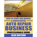 How to Start and Manage a Successful Auto Repair Business: Professionals Guide