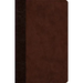 ESV Large Print Thinline Reference Bible (Trutone, Brown/Walnut, Timeless Design)