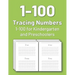 Tracing Numbers 1-100 for Kindergarten and Preschoolers: Numbers tracing book for preschoolers and kids, practice tracing numbers 1-100
