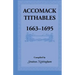 Accomack Tithables, 1663-1695