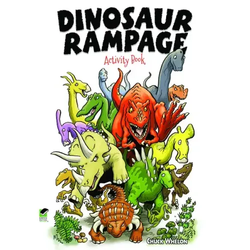Dinosaur Rampage Activity Book