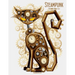 Steampunk Coloring Book 1 & 2