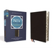 NIV Study Bible, Fully Revised Edition, Bonded Leather, Black, Red Letter, Thumb Indexed, Comfort Print