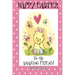 Happy Easter To My Amazing Friend! (Coloring Card): (Personalized Card) Easter Messages, Greetings, & Poems for Children