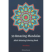 50 Amazing Mandalas Adult Relaxing Coloring Book