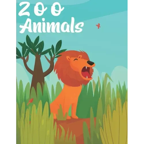 zoo animals: coloring book for kids ages 1-3 (Dover Little Activity Books)