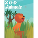 zoo animals: coloring book for kids ages 1-3 (Dover Little Activity Books)
