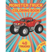 Monster Truck Coloring Book for Kids: A Fun Coloring Book with Monster Trucks For kids & toddlers boys and girls Ages 4-8, Over 40 Unique Drawing of M