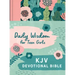 Daily Wisdom for Teen Girls KJV Devotional Bible [Blush Rainforest]