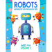 Robots Workbook for Preschool Kids Ages 4-6 Volume 2