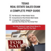 Texas Real Estate Exam A Complete Prep Guide: Principles, Concepts And 4 Practice Tests