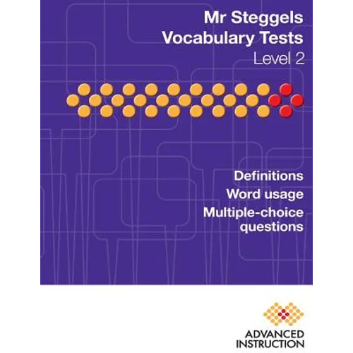 Mr Steggels Vocabulary Tests Level 2