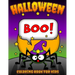 Boo! Halloween Coloring Book for Kids: Children's Halloween Themed Coloring Sheets Filled with Pages of Spooky Spiders, Pumpkins, and Bats for Creativ