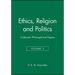 Ethics, Religion and Politics: Collected Philosophical Papers, Volume 3