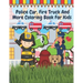 Police Car Fire Truck And More Coloring Book For Kids: Officer, Firefighter, Buildings, Emergency Vehicles