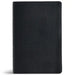 CSB Giant Print Reference Bible, Easy-To-Read Optimal Type, Digital Study Edition, Black Genuine Leather